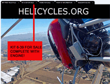 Tablet Screenshot of helicycles.org